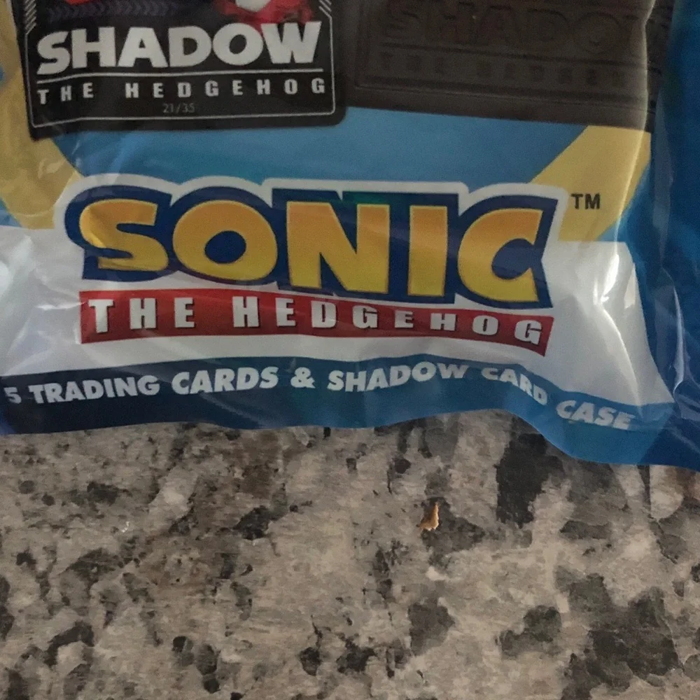 Sonic the Hedgehog Shadow Mystery Trading Card Pack Set